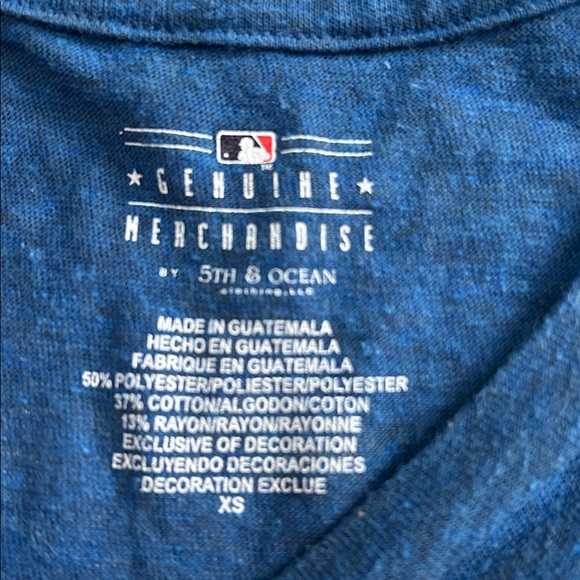 Womens Los Angeles Dodgers Shirt Xs Used - Picture 6 of 7